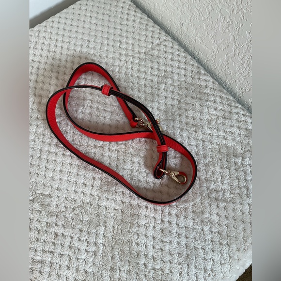 Kate Spade Red Flower Handbag - Picture 8 of 13